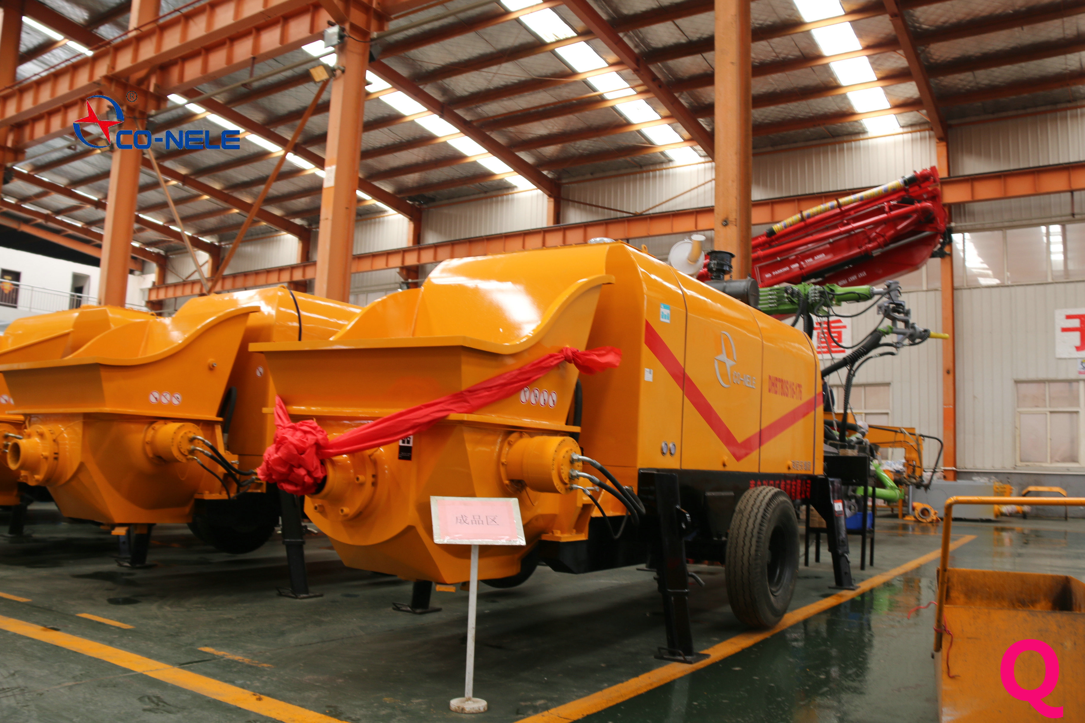 混凝土泵6，科尼樂混凝土泵