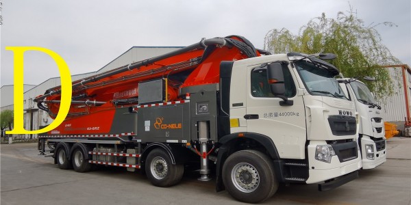 一臺(tái)泵車(chē)是如何將水泥泵送上去的？